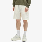 Moncler Men's Lightweight Nylon Shorts in White