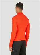 Ribbed Sweater in Orange