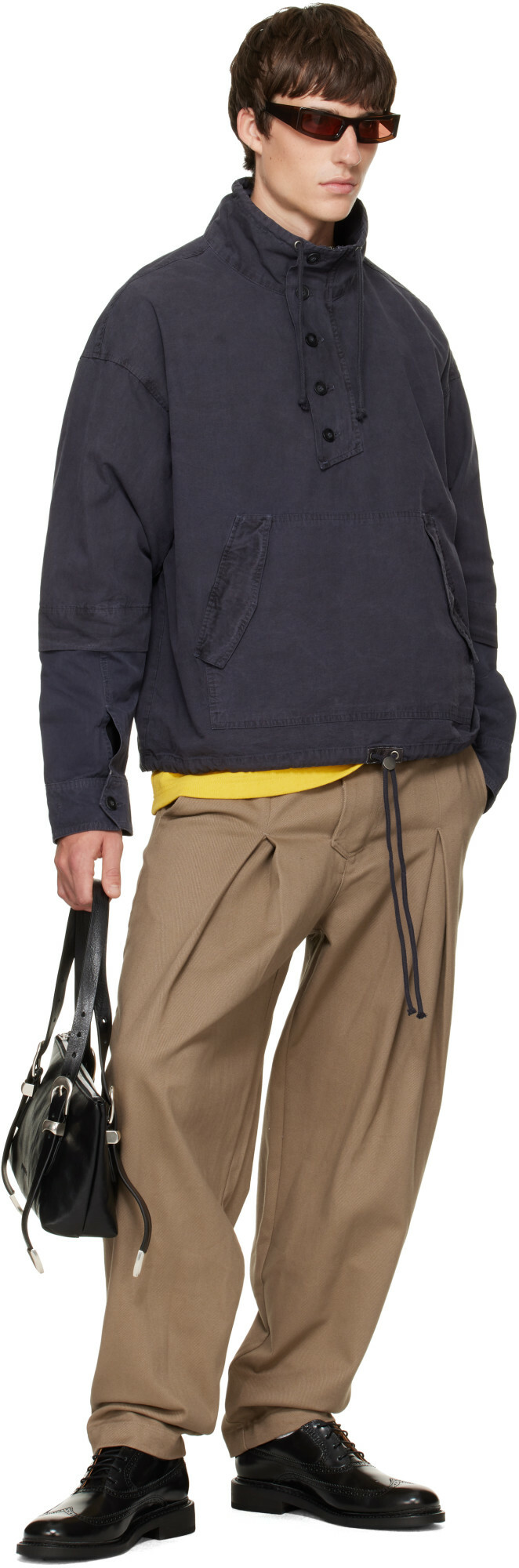 Entire Studios Navy Bowery Anorak