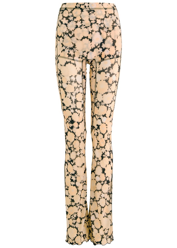 Photo: Knwls Halcyon Printed Stretch-jersey Leggings Multicoloured
