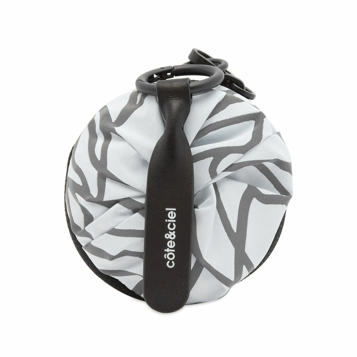 Cote&Ciel Aóos Pouch in Reflective White Cote & Ciel