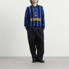 Bound Men's Zanetti Knit Football Shirt in Blue Stripe