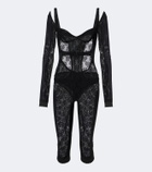 The Attico Lace jumpsuit