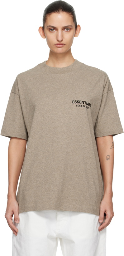 Photo: Fear of God ESSENTIALS Beige Classic T-shirt