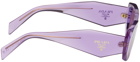 Prada Eyewear Purple Symbole Sunglasses