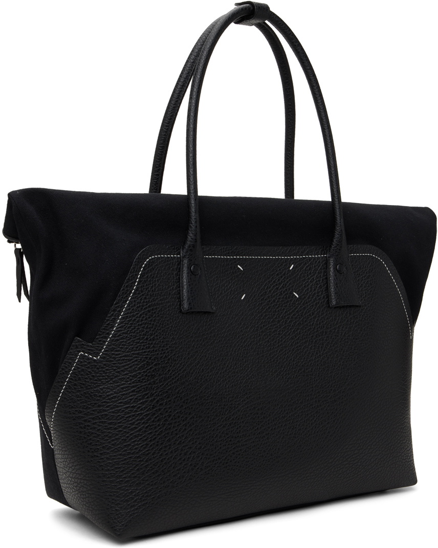 Maison Margiela Black 5AC Shopping Large Tote Maison Margiela