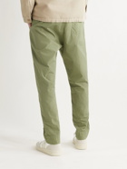 SAVE KHAKI UNITED - Haven Cotton-Poplin Drawstring Trousers - Green