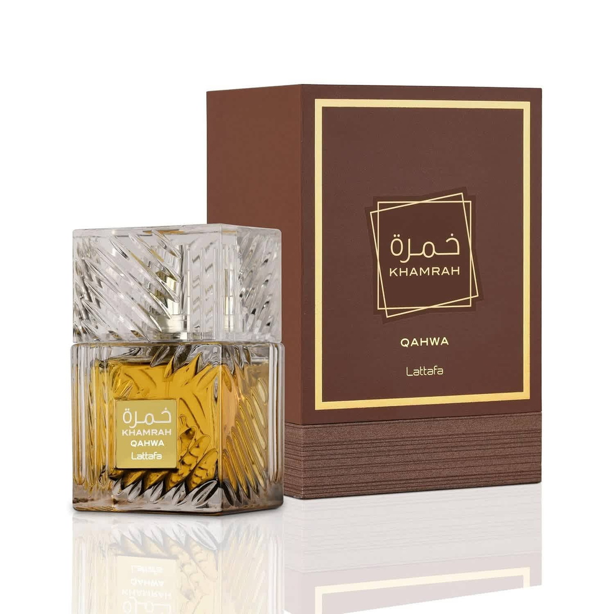 Lattafa Unisex Khamrah Qahwa EDP Spray 3.4 oz Fragrances 6290360593661