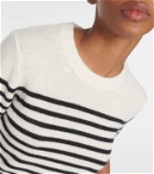 Khaite Luphia striped cashmere sweater