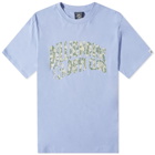 Billionaire Boys Club Men's Hibiscus Camo Arch Logo T-Shirt in Lilac