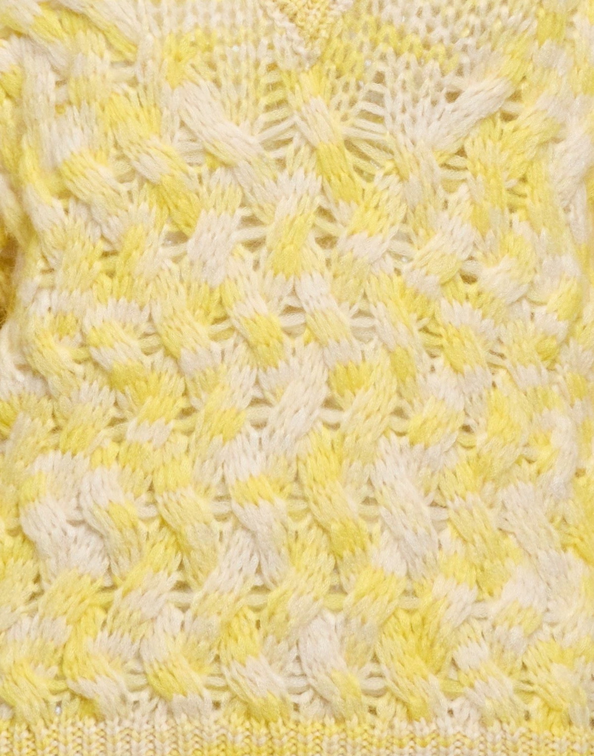 Manila Grace Womens Sweater in Yellow