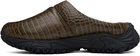 Martine Rose Brown Clarks Edition Loafers