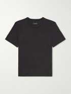 Rag & Bone - Classic Cotton-Jersey T-Shirt - Black