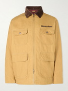 Human Made - Hunting Corduroy-Trimmed Padded Cotton-Canvas Jacket - Neutrals