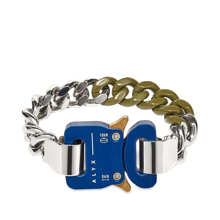 Photo: END. x 1017 Alyx 9SM Blue Buckle Bracelet