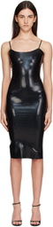 Poster Girl Black Whistle Midi Dress