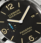 Panerai - Luminor Marina 1950 3 Days Acciaio 44mm Stainless Steel and Alligator Watch - Black