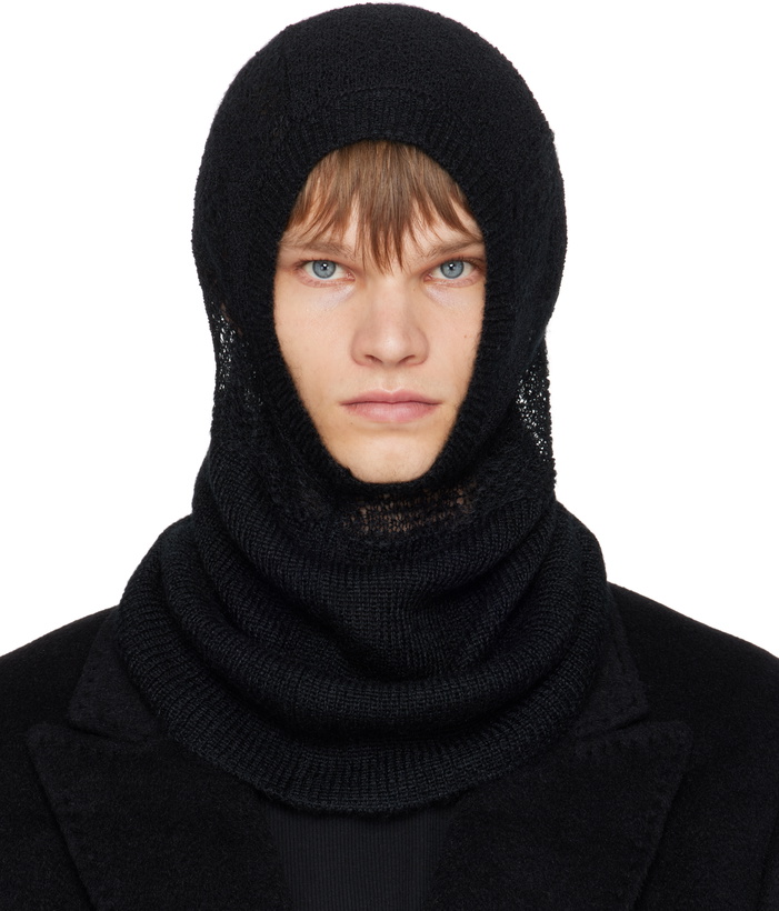 Photo: Ann Demeulemeester Black Vali Balaclava