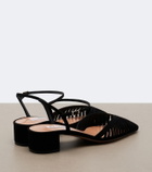 Aquazzura Yara suede pumps