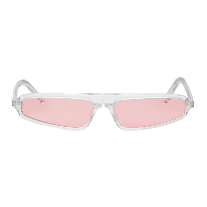 Photo: NOR Transparent and Pink Phenomenon Micro Sunglasses