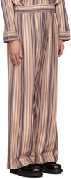 The Elder Statesman Multicolor Leisure Trousers