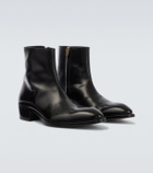 Tom Ford Vincent leather ankle boots
