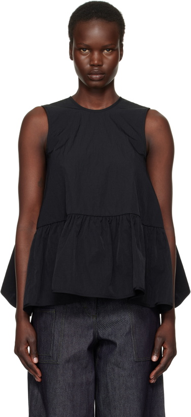 Photo: Cecilie Bahnsen Black Asa Tank Top