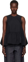 Cecilie Bahnsen Black Asa Tank Top
