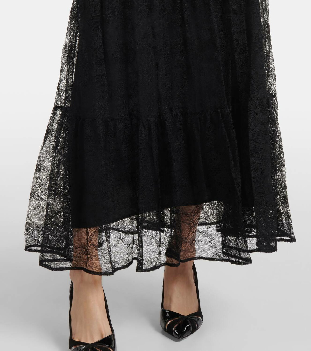 Max Mara Modane lace maxi dress Max Mara