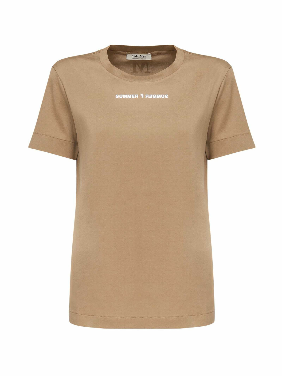 Tシャツ・カットソー 'S Max Mara Woman T-Shirt Beige 2519971043600 007 s Max Mara Madera Beige Womens T Shirt S Max Mara