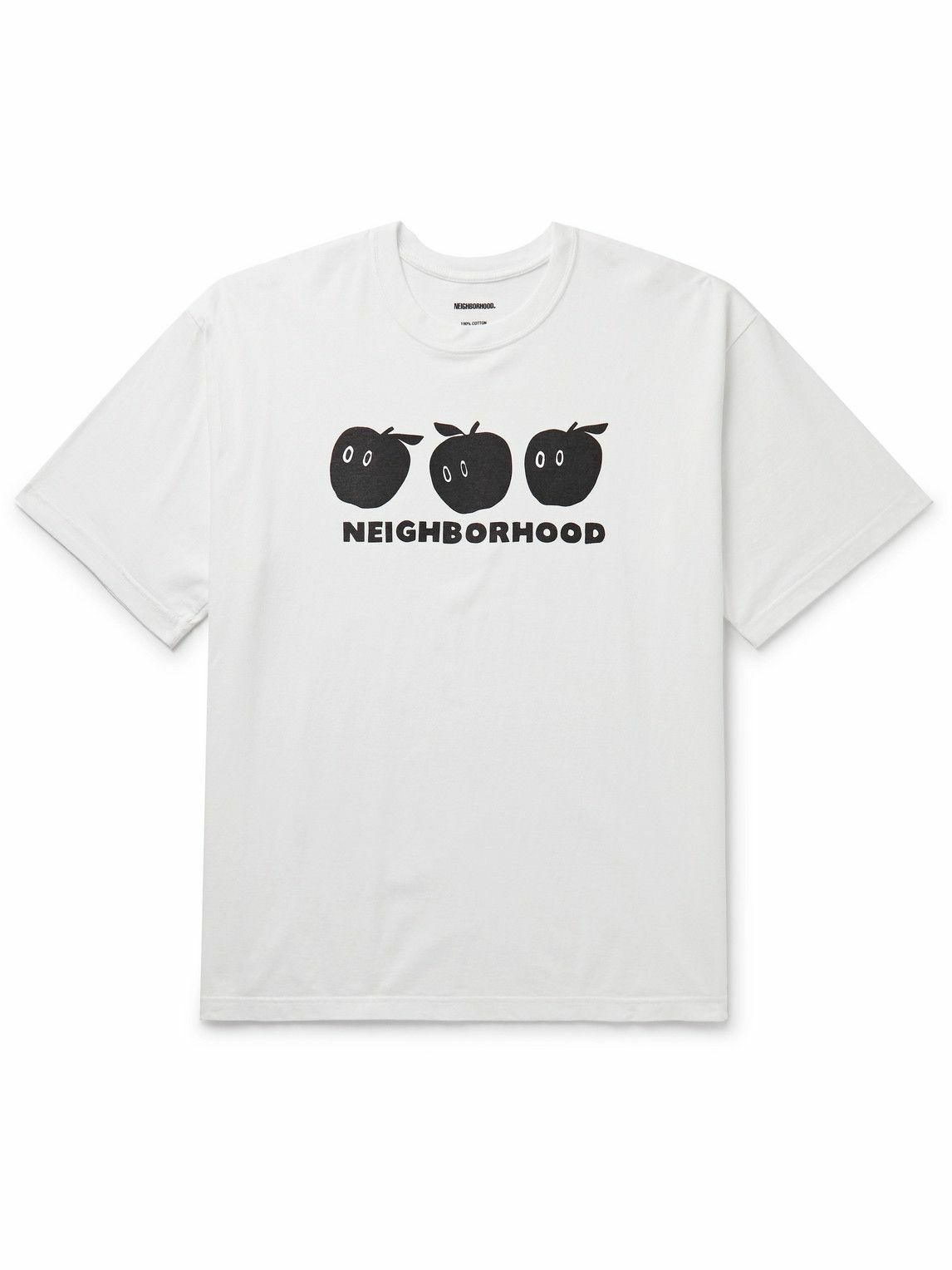 Neighborhood - Logo-Print Cotton-Jersey T-Shirt - White Neighborhood