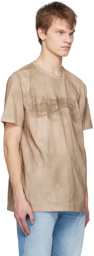 Balmain Khaki Desert T-Shirt