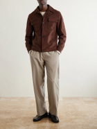 Lardini - Suede Jacket - Brown