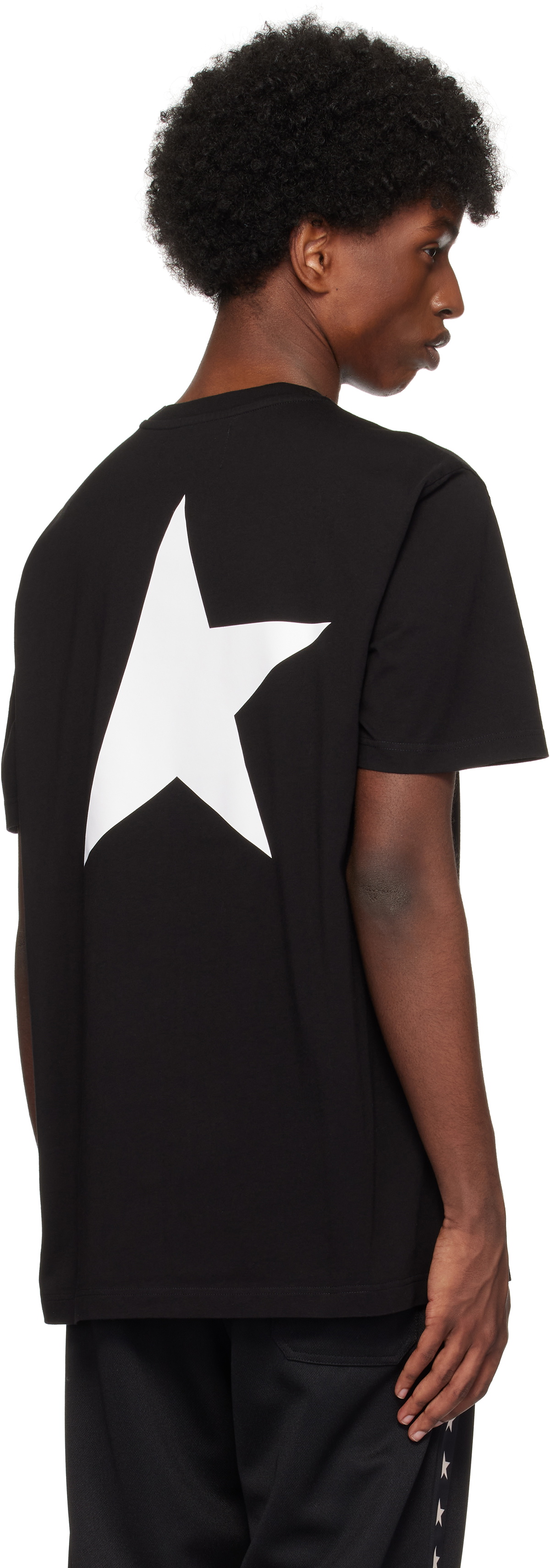 Golden Goose Black Logo & Star T-shirt