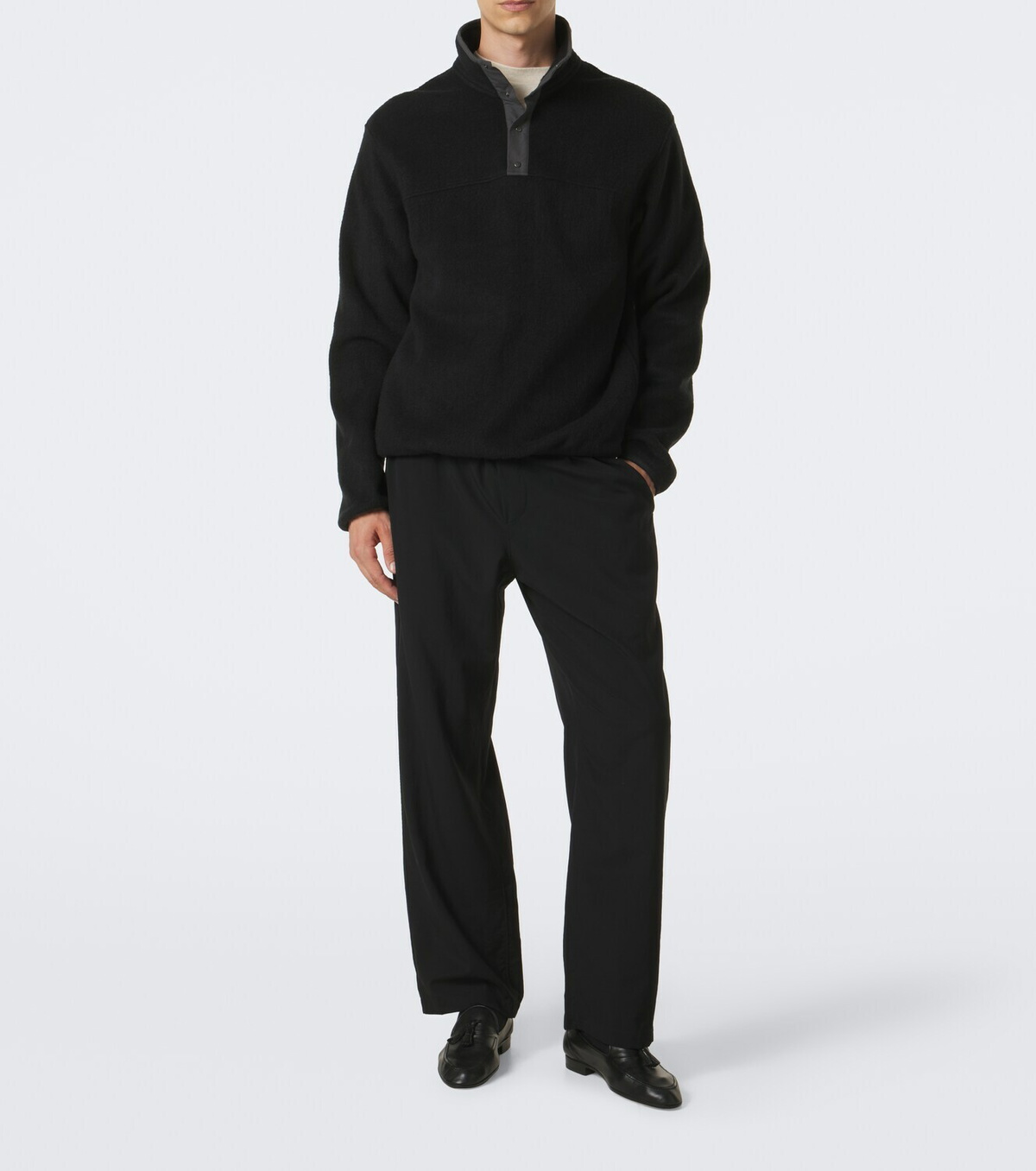 The Row Maury cotton fleece sweatshirt