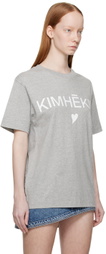 KIMHĒKIM Gray Heart T-Shirt