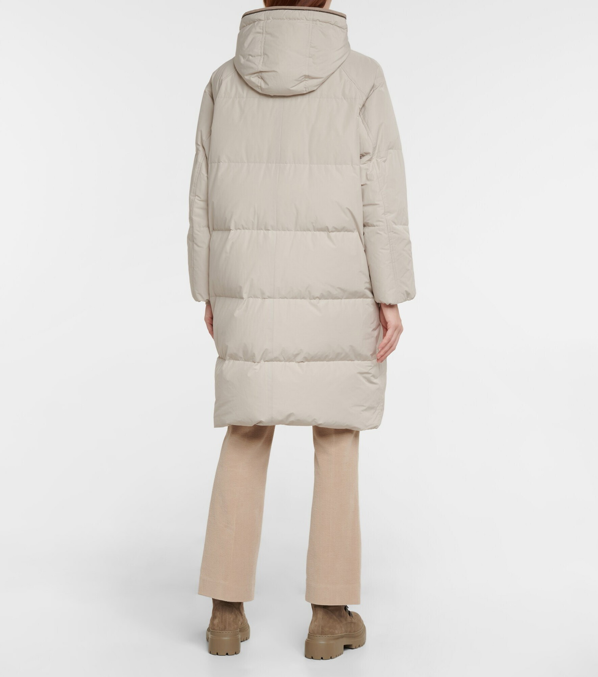 Brunello Cucinelli - Padded puffer coat