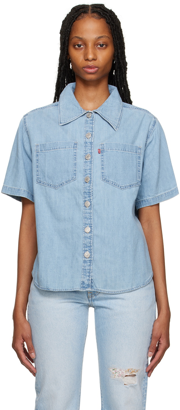 Levi's Blue Caden Denim Shirt