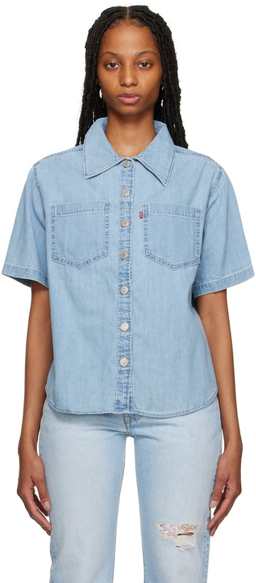 Photo: Levi's Blue Caden Denim Shirt