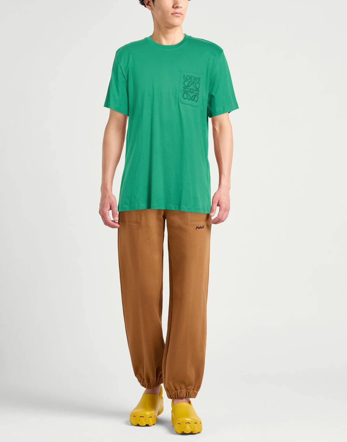 Loewe Mens T-shirt in Green