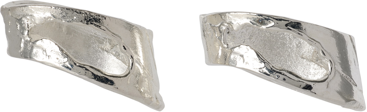 Alighieri SSENSE Exclusive Silver 'The Totemic Devotion' Napkin Rings