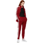 adidas Originals Red SST Adicolor Windbreaker Track Jacket