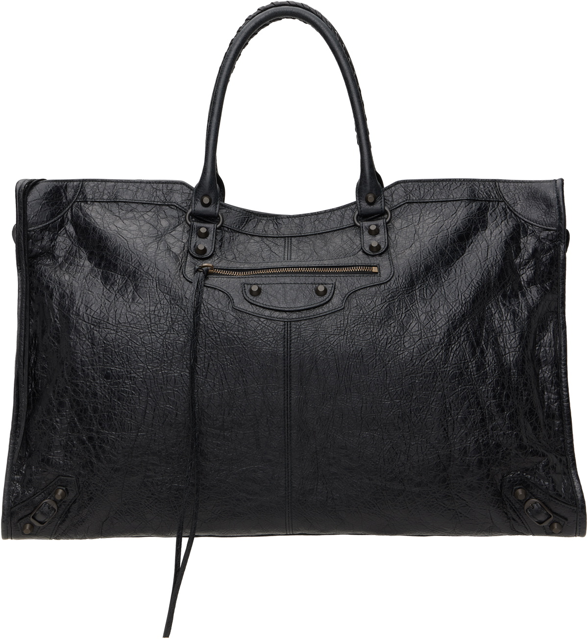 Balenciaga Black 'Le City' Travel Bag