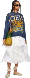 Loewe Blue Paula's Ibiza Jacquard Sweater