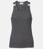 Jean Paul Gaultier Cotton jersey tank top