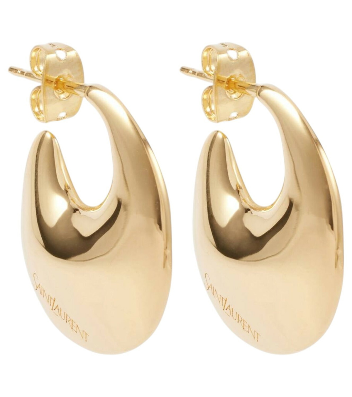 Saint Laurent Teardrop hoop earrings Saint Laurent