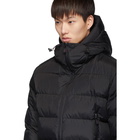 Moncler Grenoble Black Down Isorno Puffer Jacket