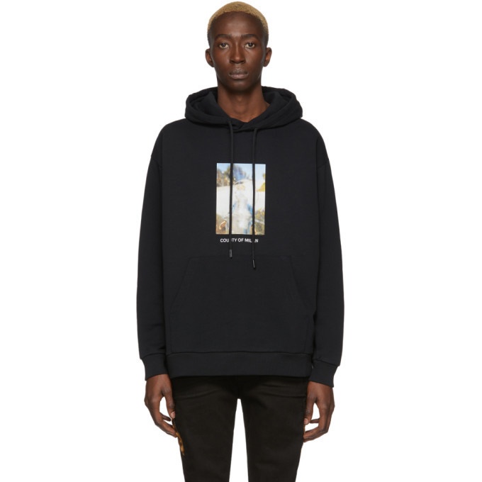 Photo: Marcelo Burlon County of Milan Black Over Holy Square Hoodie