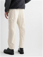 Nili Lotan - Carpenter Straight-Leg Cotton-Blend Twill Trousers - Neutrals