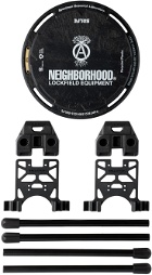 Neighborhood Black LOCKFIELD & Ballistics Edition SRL SBS Rotary Stool Kit
